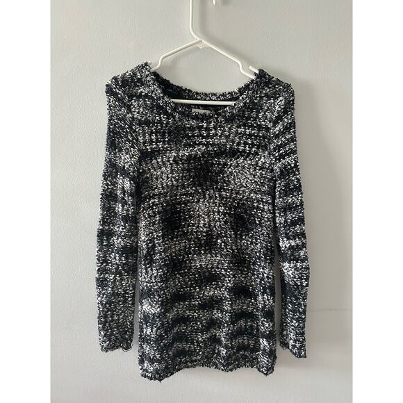 Charming Charlie Sweater Women's Small Gray Chunky Knit Winter Cozy Marled - Picture 1 of 5